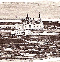 Енисейск. С 1626 по 1629 Енисейский острог был подчинён Тобольску, потом приписан к Томской области.