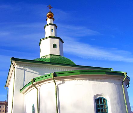 Церковь Стефана Пермского в Усть-Выми 1759 года постройки