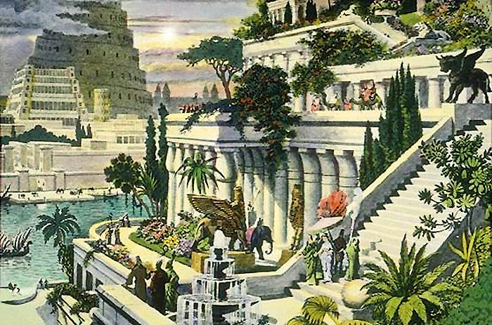 Висячие сады Семирамиды — Википедия