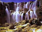   ,   (Jiuzhaigou National Park, Jiuzhaigou Waterfall)