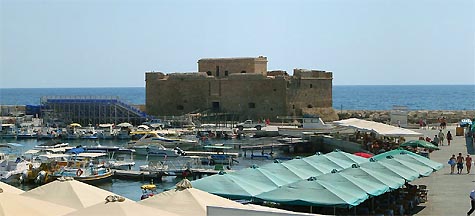 Остров Кипр. Средневековый замок в Пафосе